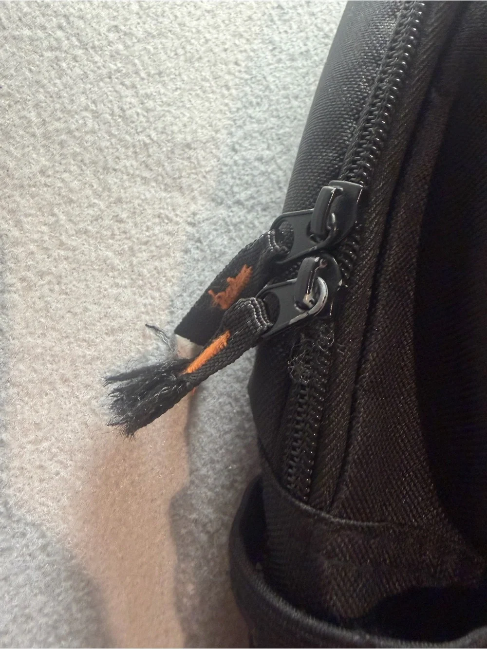 Harley-Davidson Bar & Shield Backpack Black Gray Orange 17” Biker